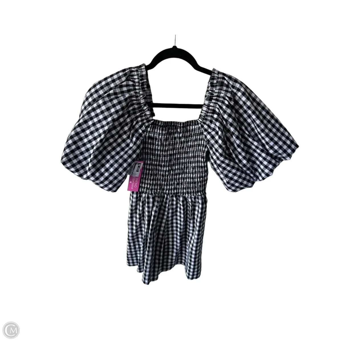 Romper By Self Contrast In Black & White, Size: Xs
