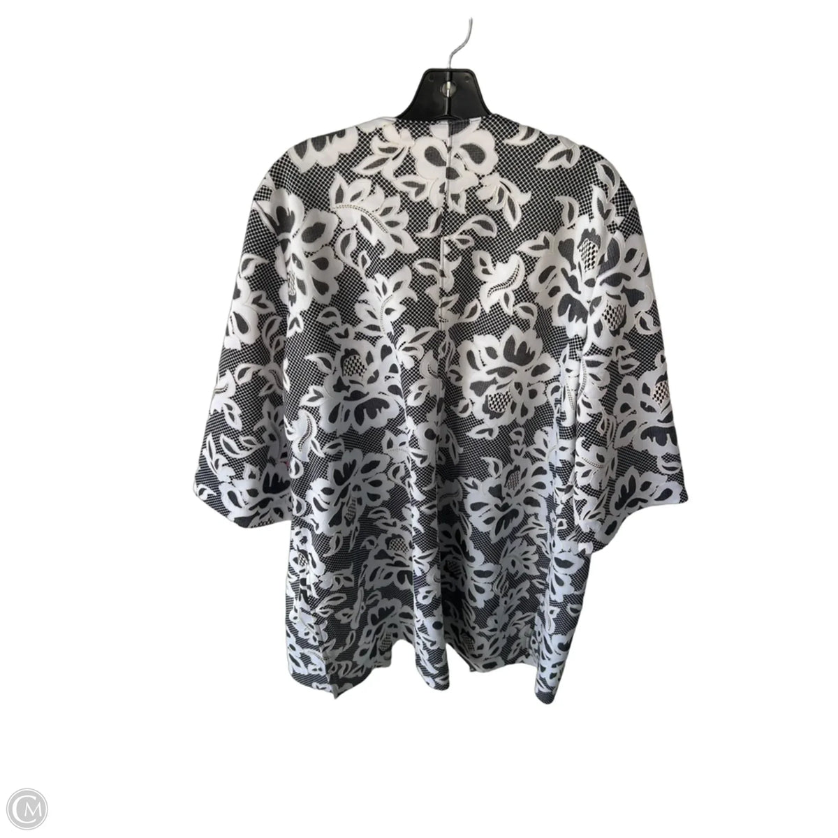 Blazer By Jones Studio In Black & White, Size: Xl