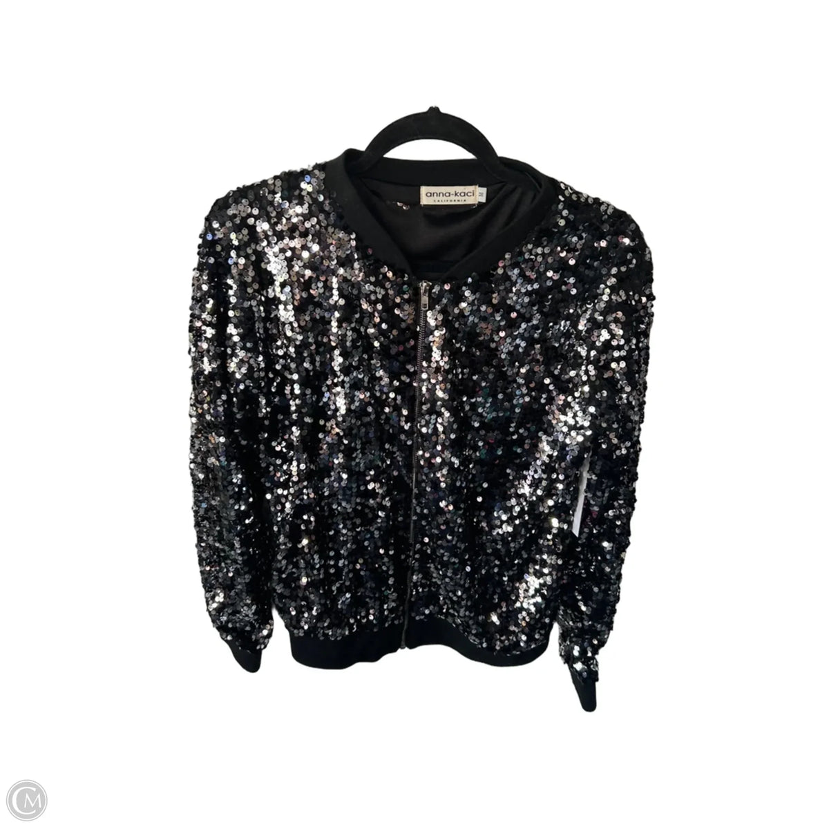 Jacket Other By Cmc In Black & Silver, Size: M
