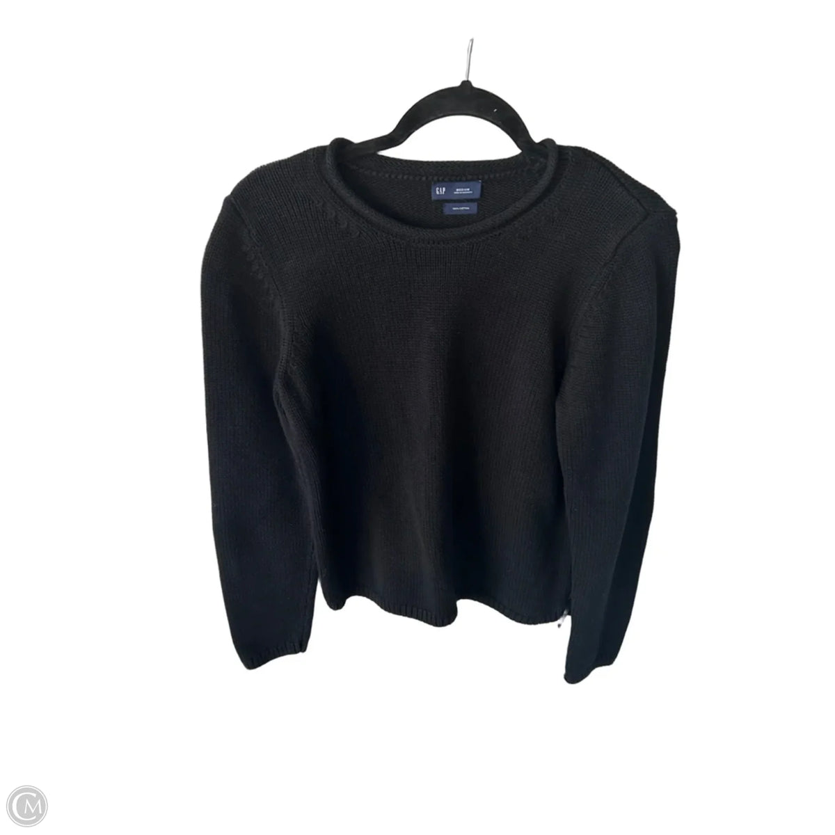 Sweater By Gap In Black, Size: M