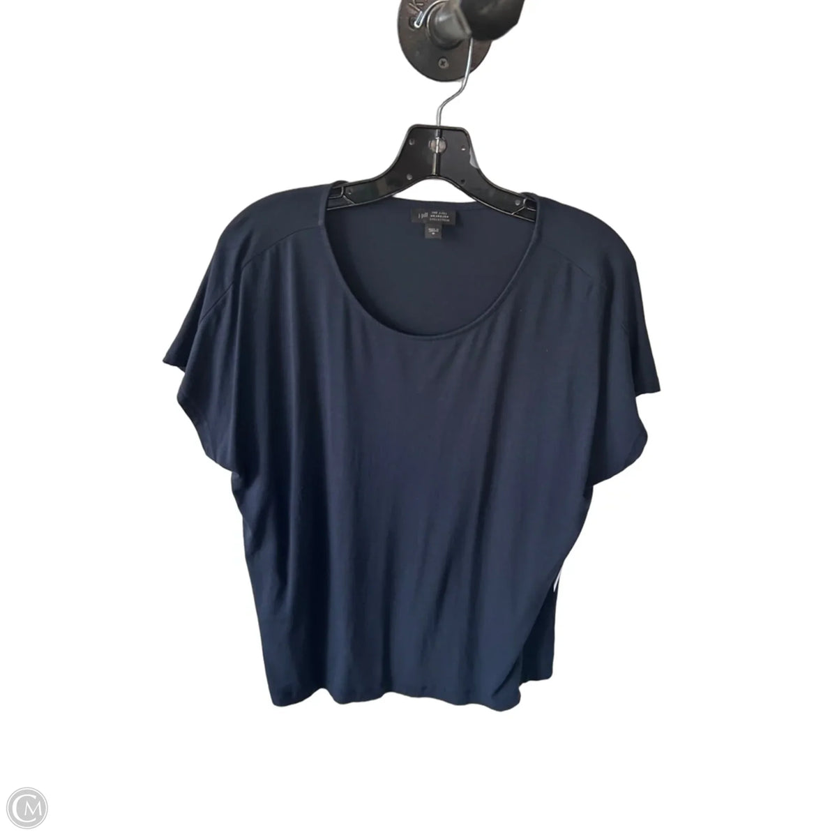 Top Short Sleeve Basic By J. Jill In Blue, Size: M