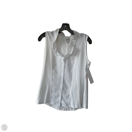 Top Sleeveless By Nic + Zoe In White, Size: M
