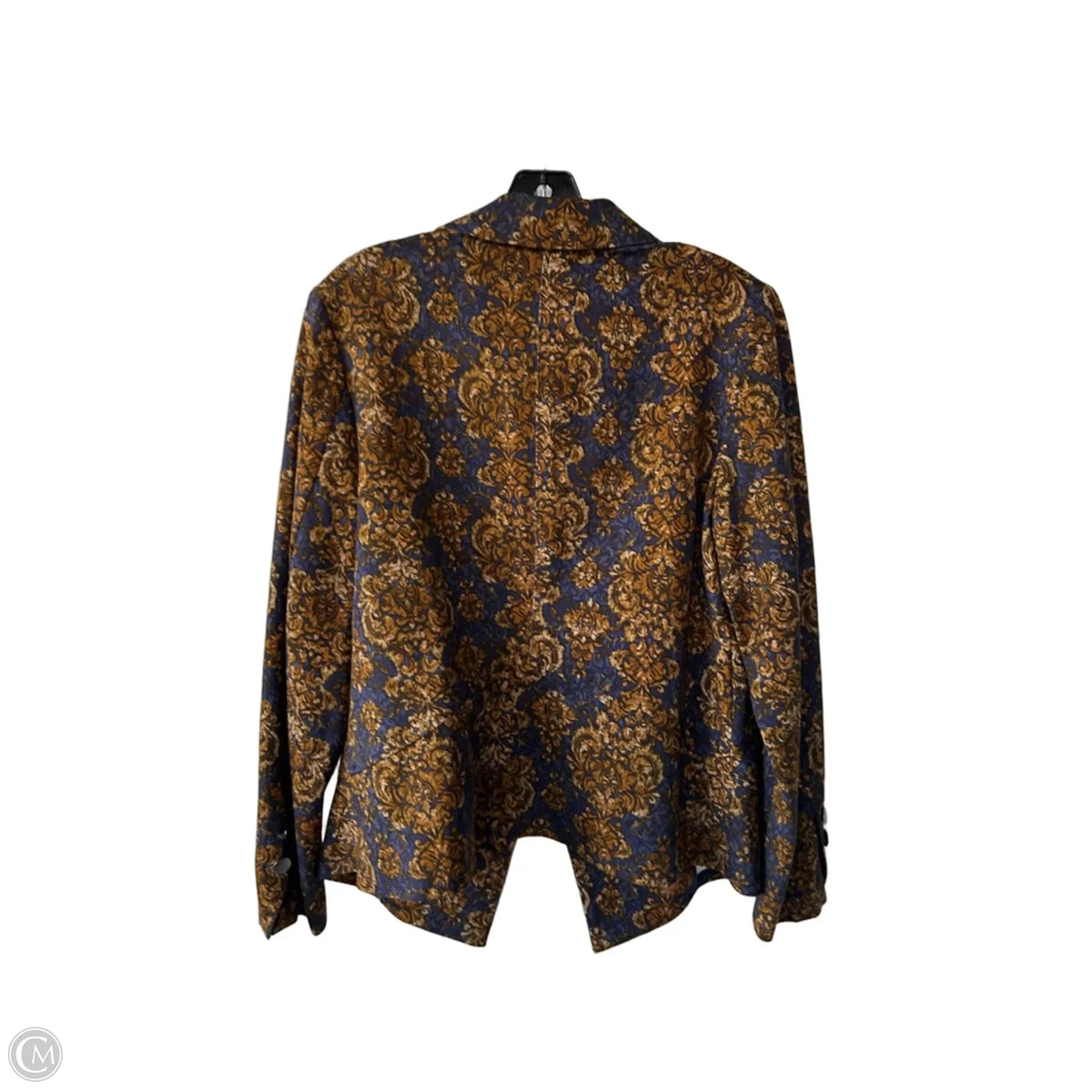 Blazer By Logo In Blue & Yellow, Size: M