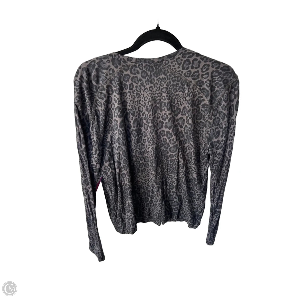 Top Long Sleeve Basic By Rails In Black & Grey, Size: L