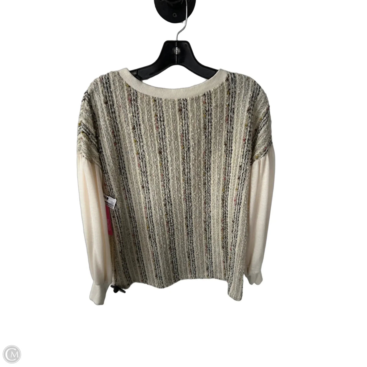 Sweater By Deletta In Cream, Size: S