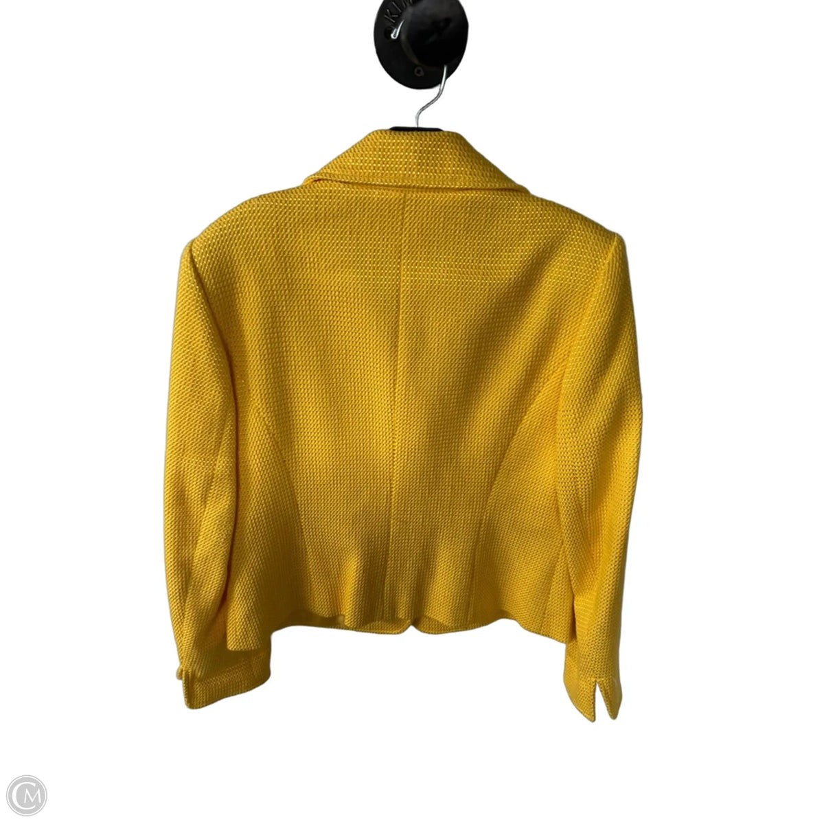 Blazer By Ellen Tracy In Yellow, Size: M