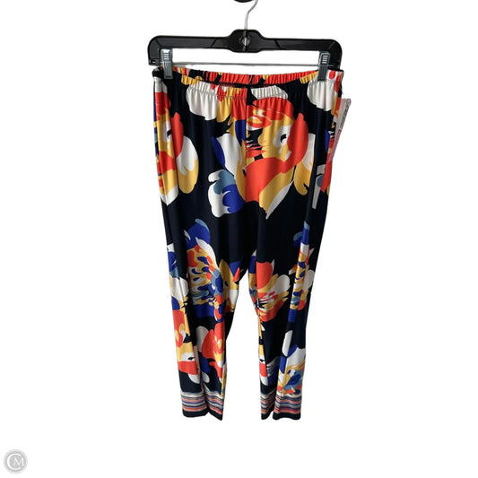 Pants Wide Leg By Melissa Paige In Black & Orange, Size: 8