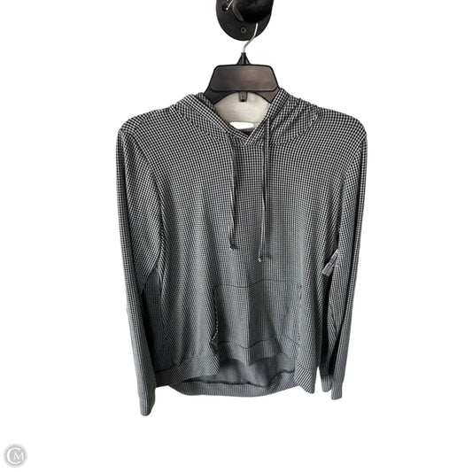 Top Long Sleeve By Weatherproof In Black & White, Size: M