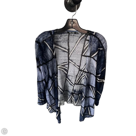 Sweater Cardigan By Nic + Zoe In Blue, Size: Mp
