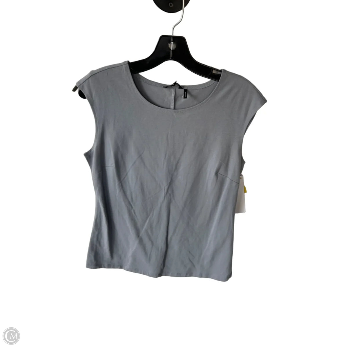 Top Sleeveless Basic By Nic + Zoe In Grey, Size: Mp
