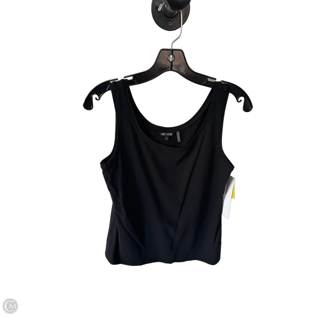 Top Sleeveless Basic By Nic + Zoe In Black, Size: M