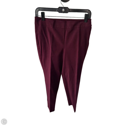 Pants Other By Talbots In Maroon, Size: 4p
