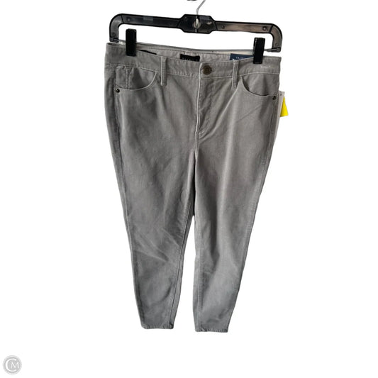 Pants Corduroy By Talbots In Grey, Size: 4p