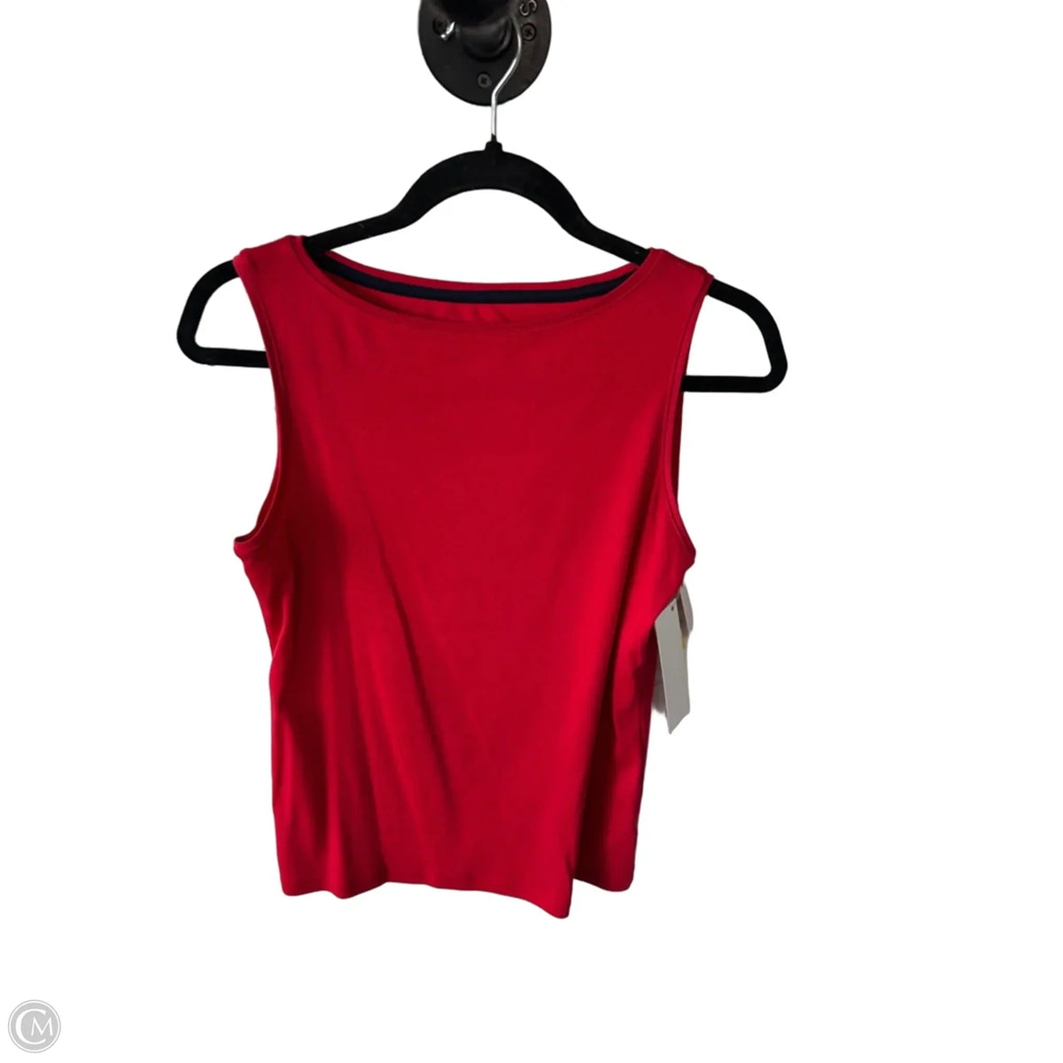 Top Sleeveless Basic By Talbots In Red, Size: Mp