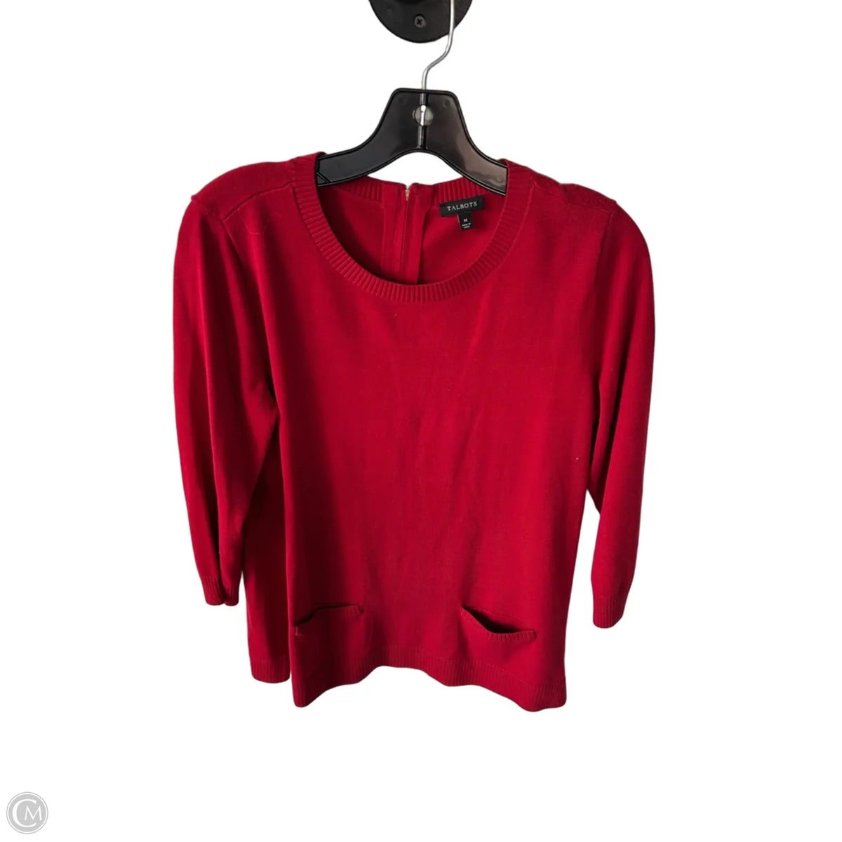 Sweater By Talbots In Red, Size: M