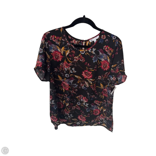 Top Short Sleeve By Dr2 In Black, Size: L