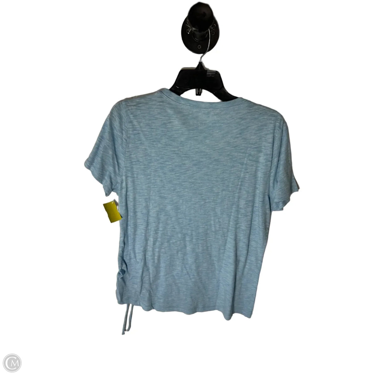 Top Short Sleeve Basic By Talbots In Blue, Size: L