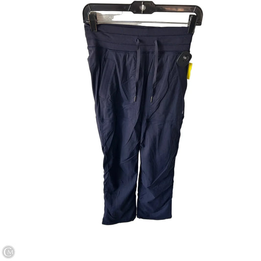 Athletic Pants By Lululemon In Navy, Size: 2