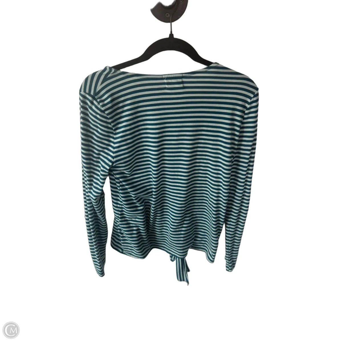 Top Long Sleeve Basic By T.la In Blue, Size: Xsp