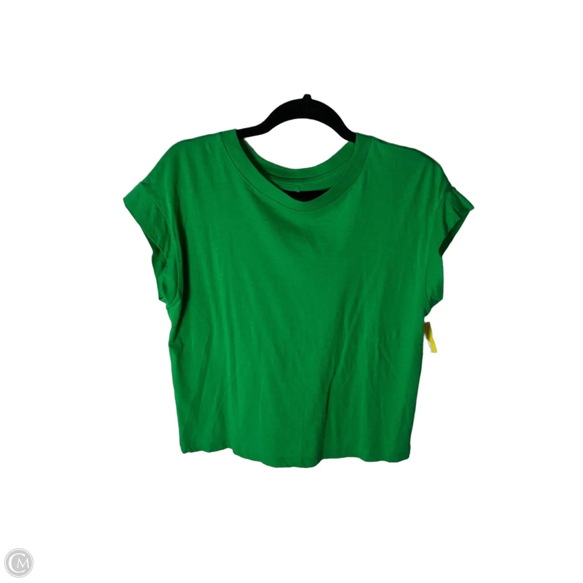 Top Short Sleeve Basic By A New Day In Green, Size: M