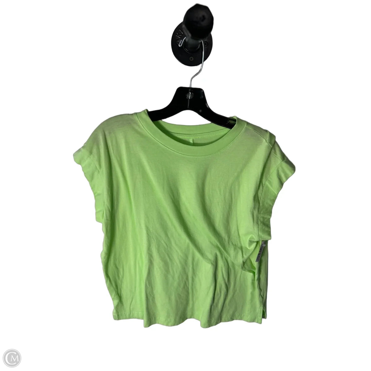 Top Short Sleeve Basic By A New Day In Green, Size: M