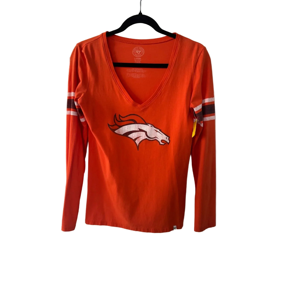 Top Long Sleeve Basic By 47 In Orange, Size: L