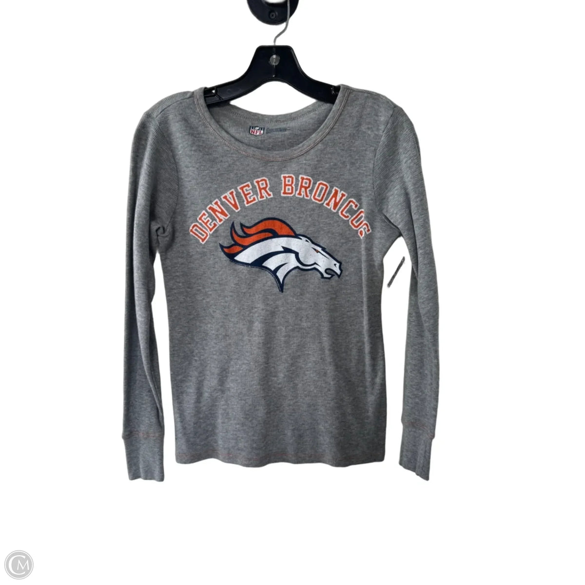 Top Long Sleeve Basic By Nfl In Grey, Size: S