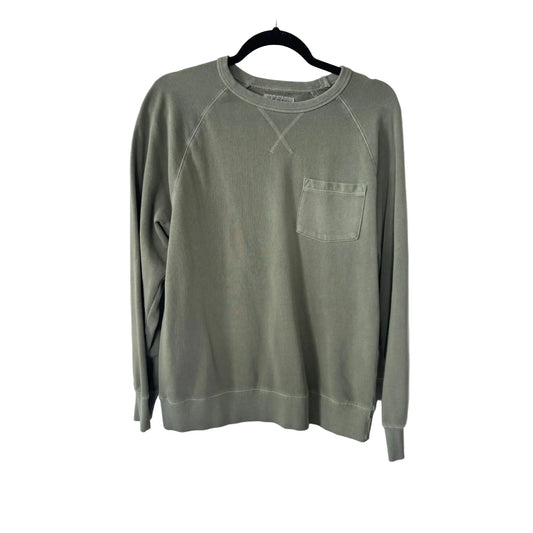 Sweatshirt Crewneck By Old Navy In Green, Size: S
