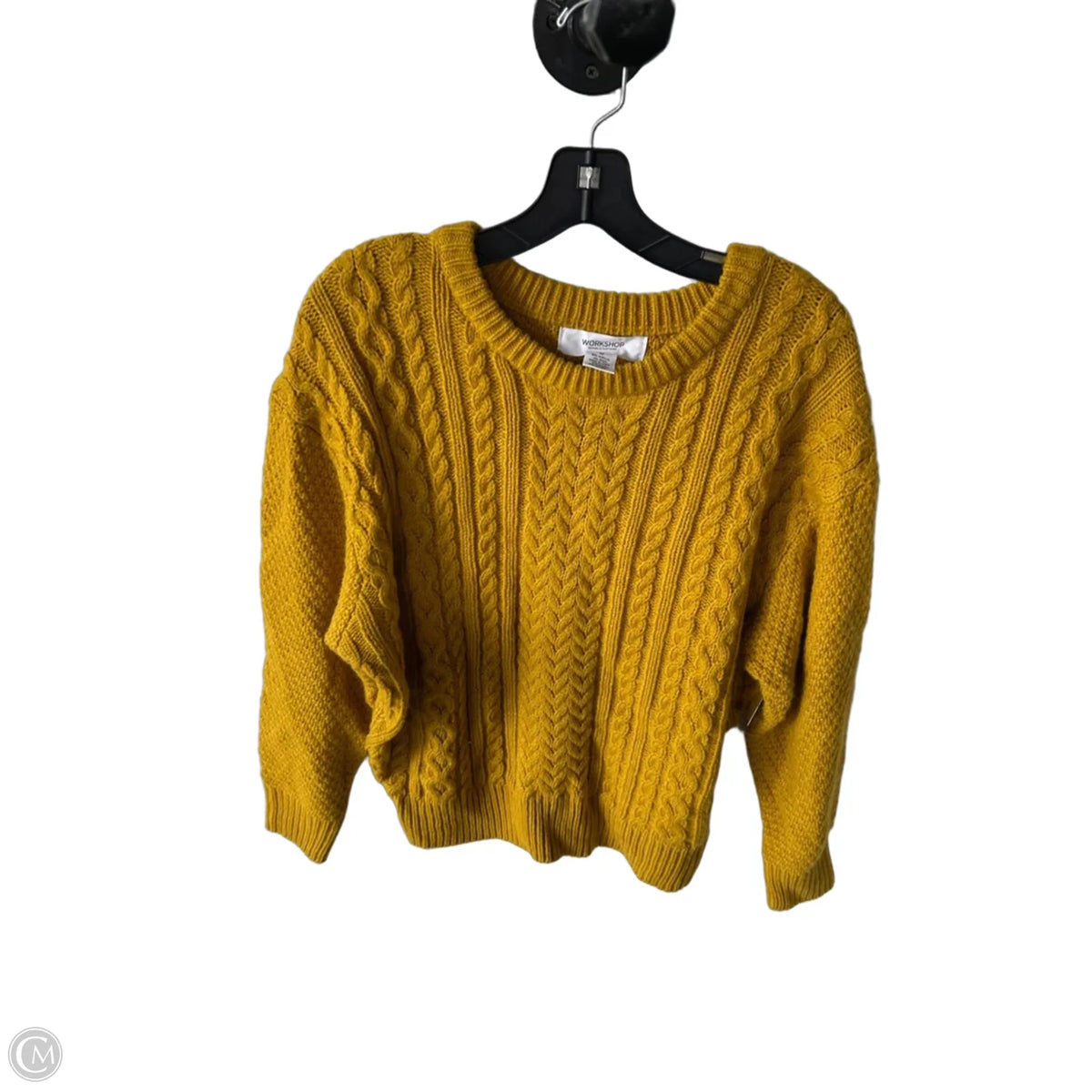 Sweater By Workshop In Yellow, Size: M