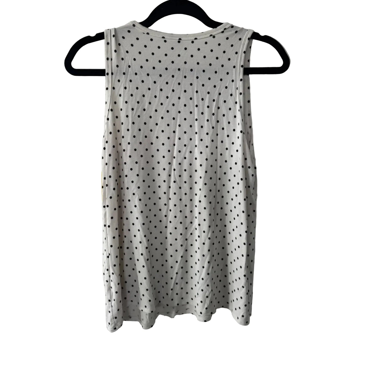 Top Sleeveless Basic By Old Navy In Black & Cream, Size: S
