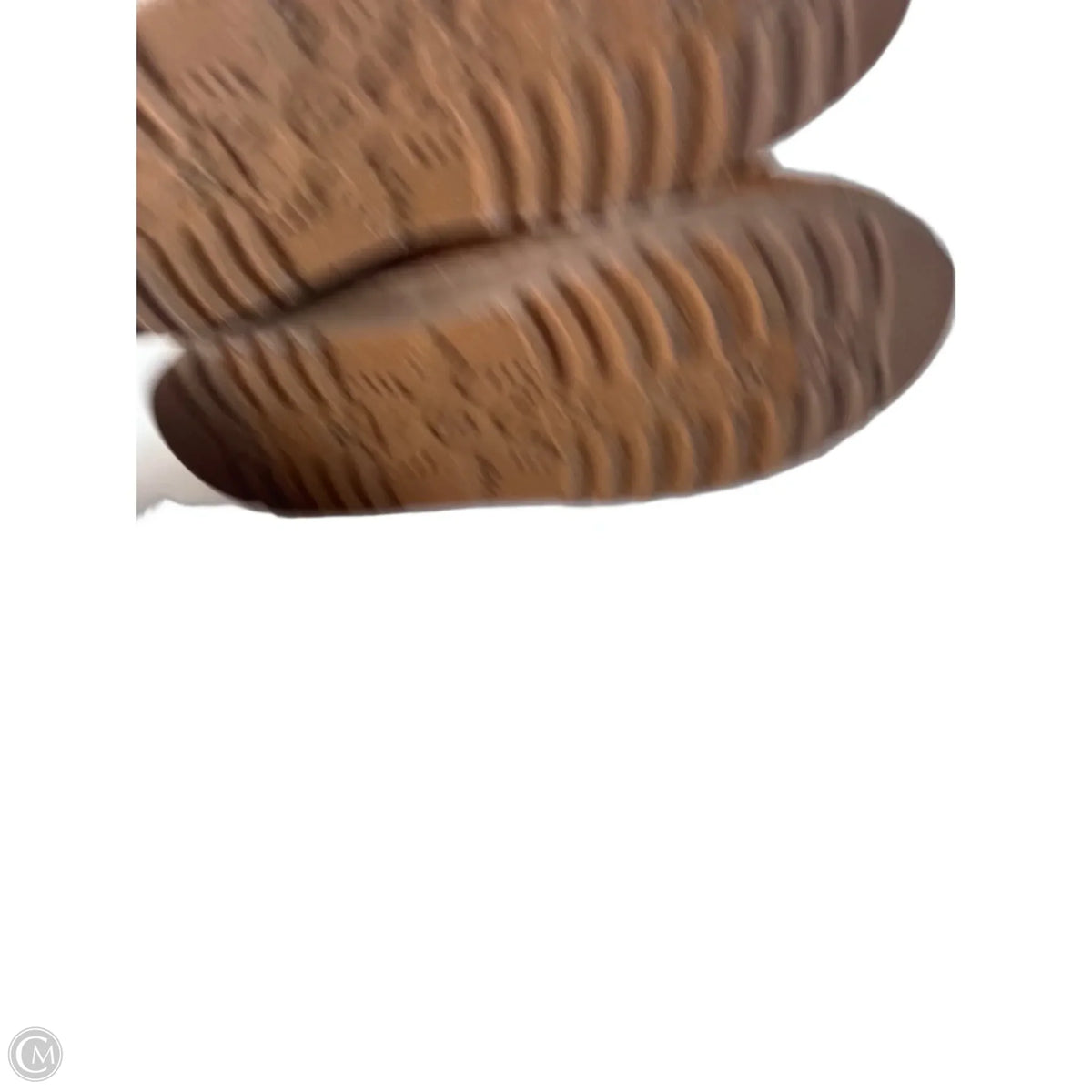 Boots Ankle Flats By So In Brown, Size: 9