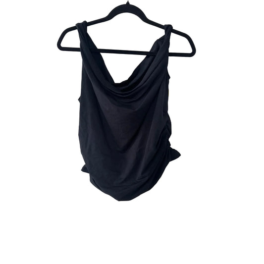 Top Sleeveless By Abercrombie And Fitch In Navy, Size: Xl