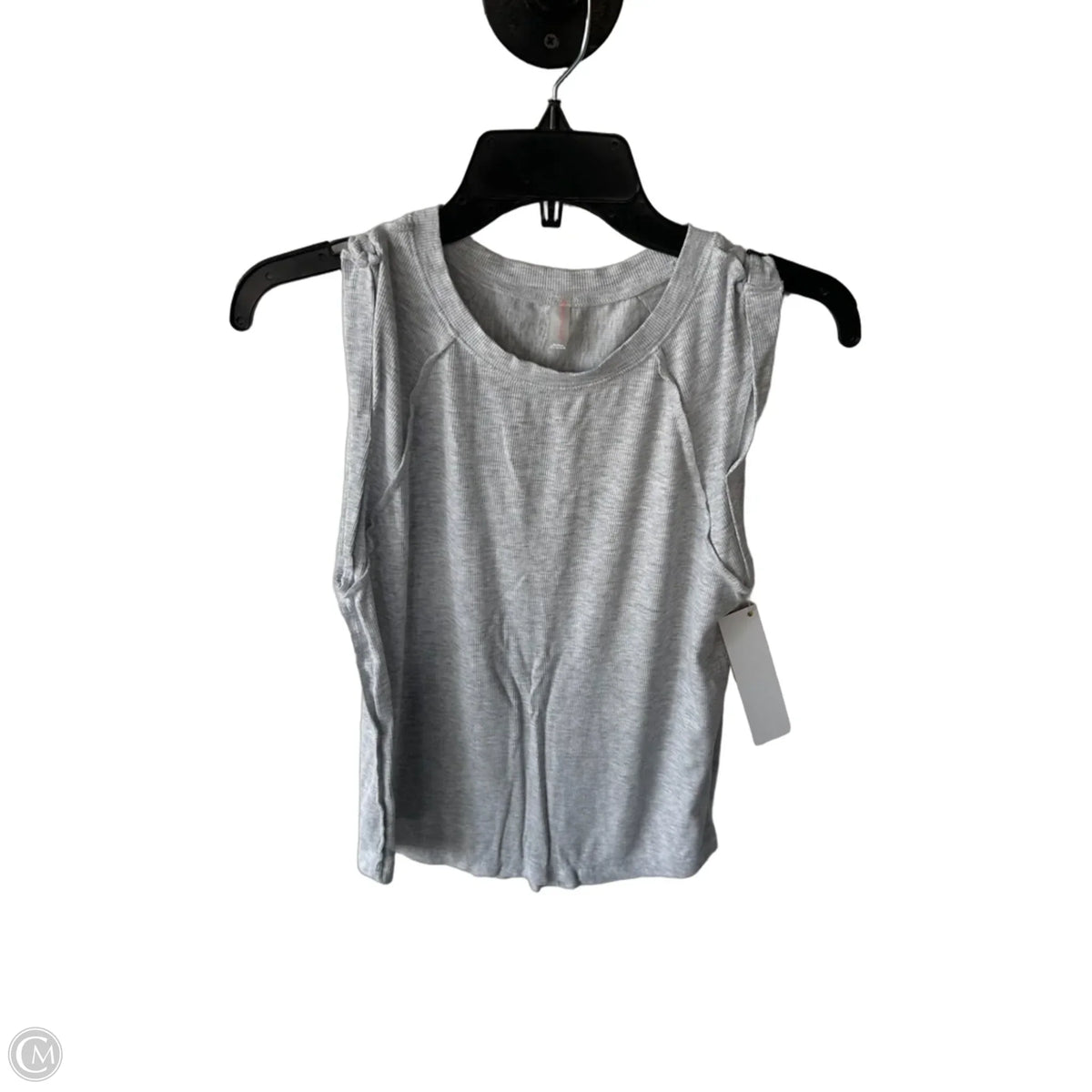 Top Sleeveless Basic By Free People In Grey, Size: L