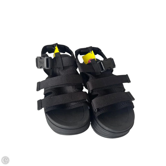 Sandals Flats By Teva In Black, Size: 9