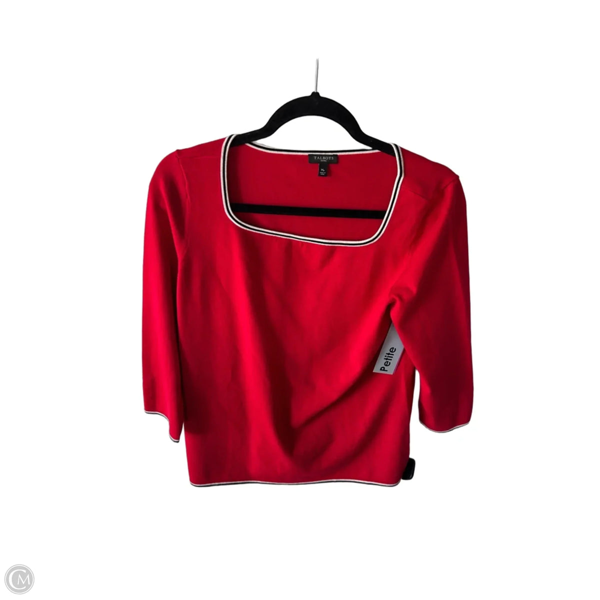 Sweater By Talbots In Red, Size: Mp