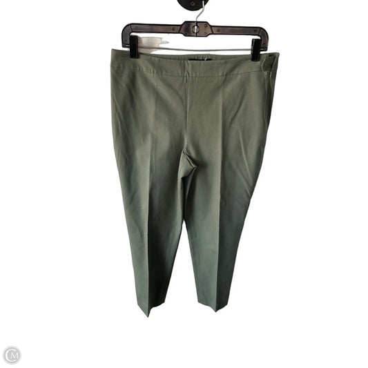 Pants Dress By Talbots In Green, Size: 10p