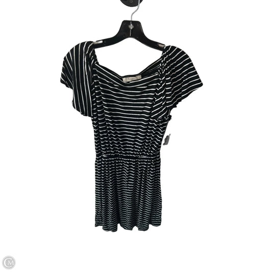 Dress Casual Short By Loft In Black & White, Size: Mp