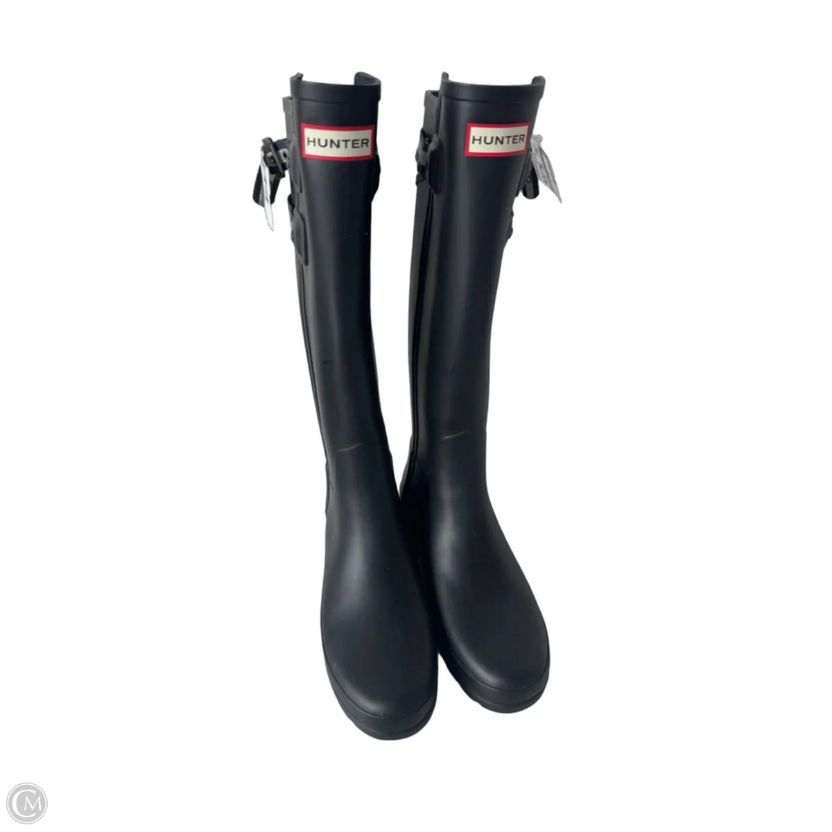 Boots Designer By Hunter In Black, Size: 7