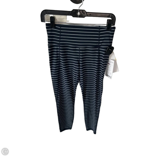 Athletic Leggings By Athleta In Blue & White, Size: S