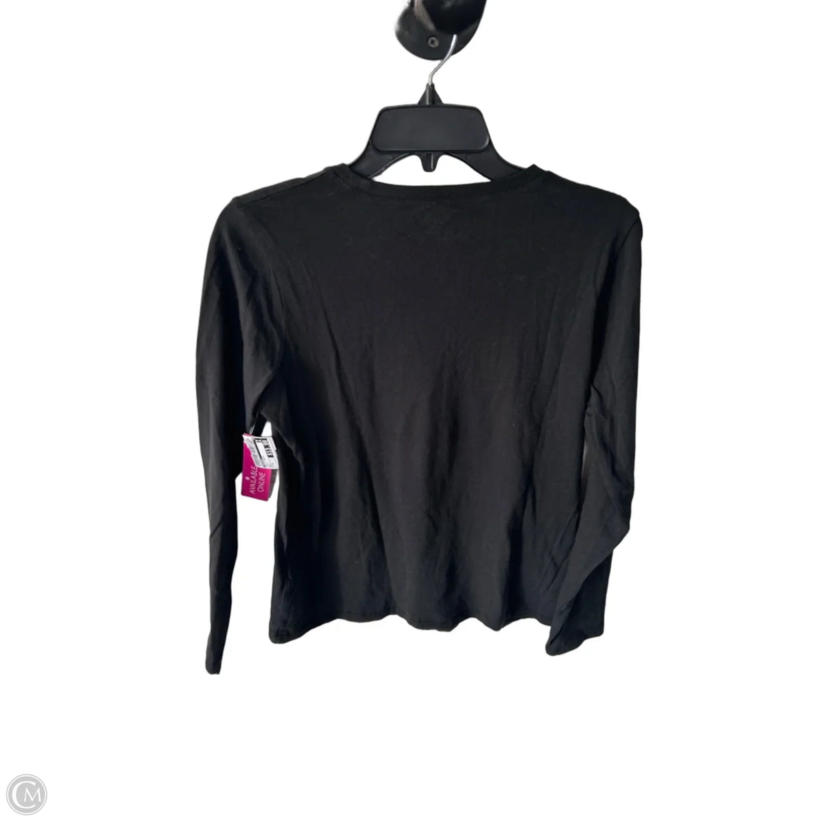 Top Long Sleeve Basic By Madewell In Black, Size: M