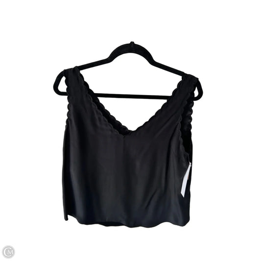 Top Sleeveless By Rebecca Taylor In Black, Size: Xl
