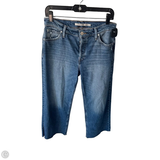 Jeans Wide Leg By Hudson In Blue Denim, Size: 2