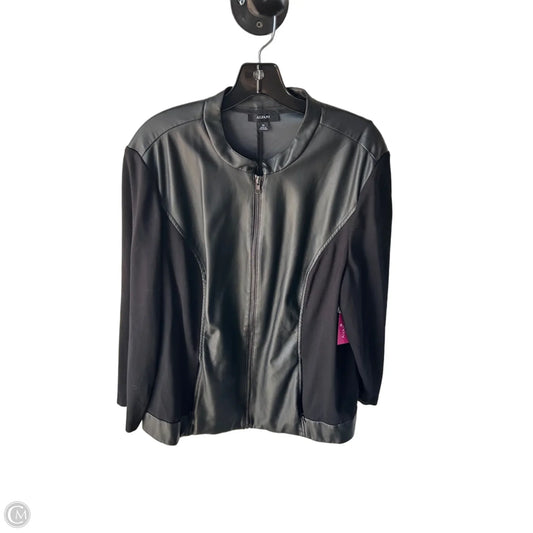 Jacket Other By Alfani In Black, Size: 2x