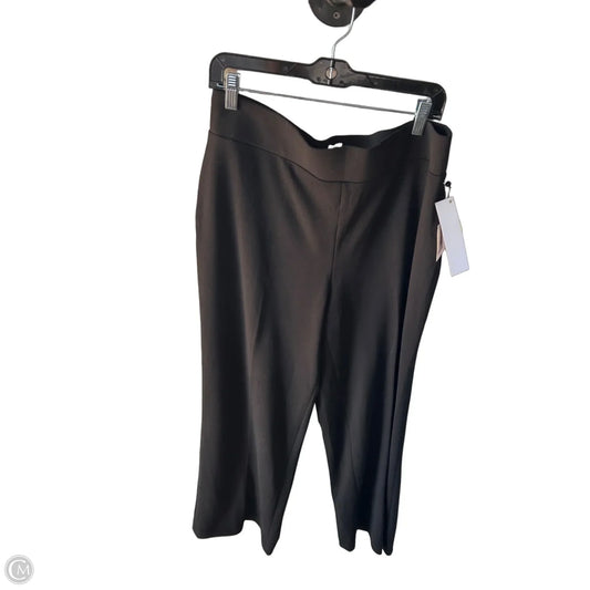 Pants Wide Leg By Anne Klein In Black, Size: 18