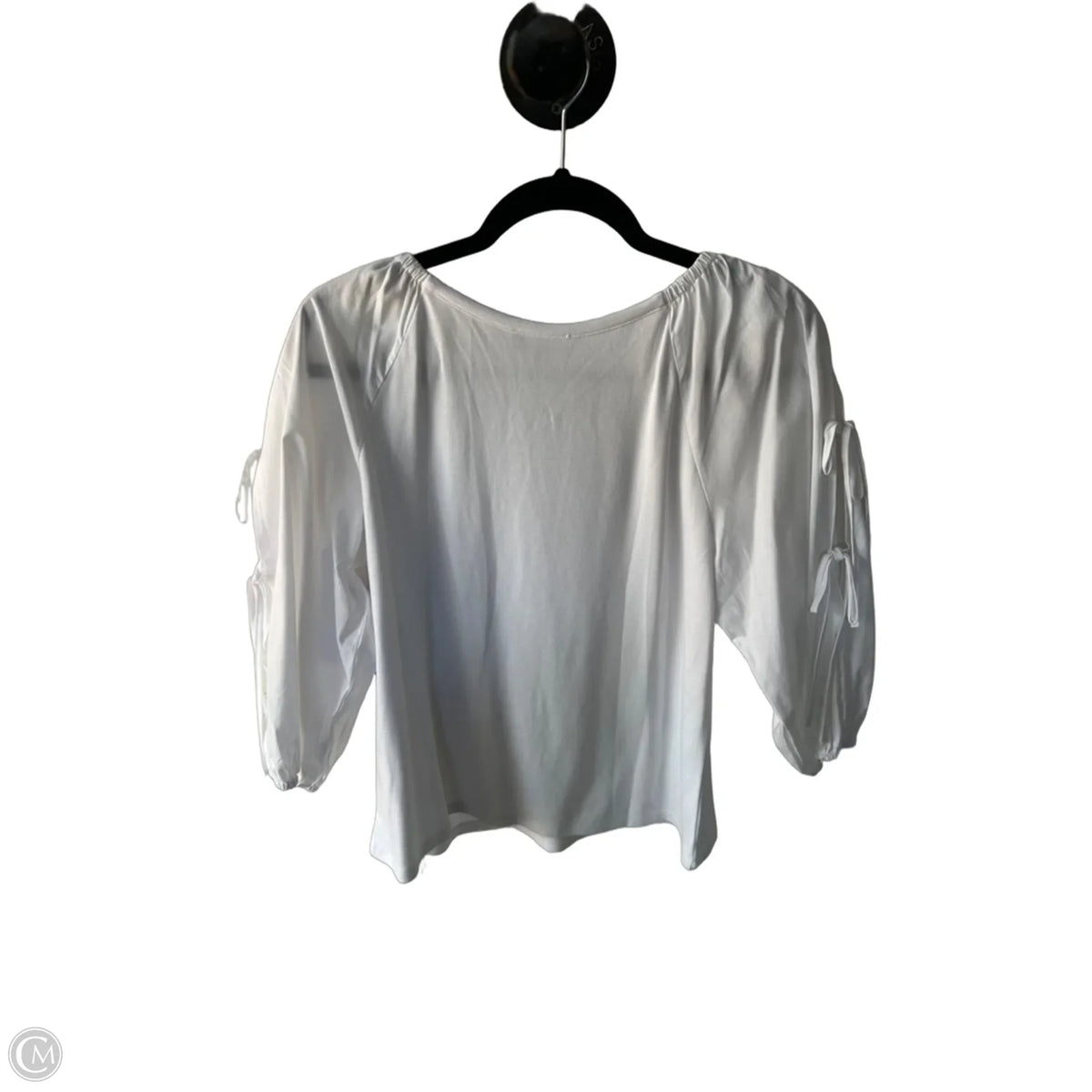 Top 3/4 Sleeve By 1.state In White, Size: M