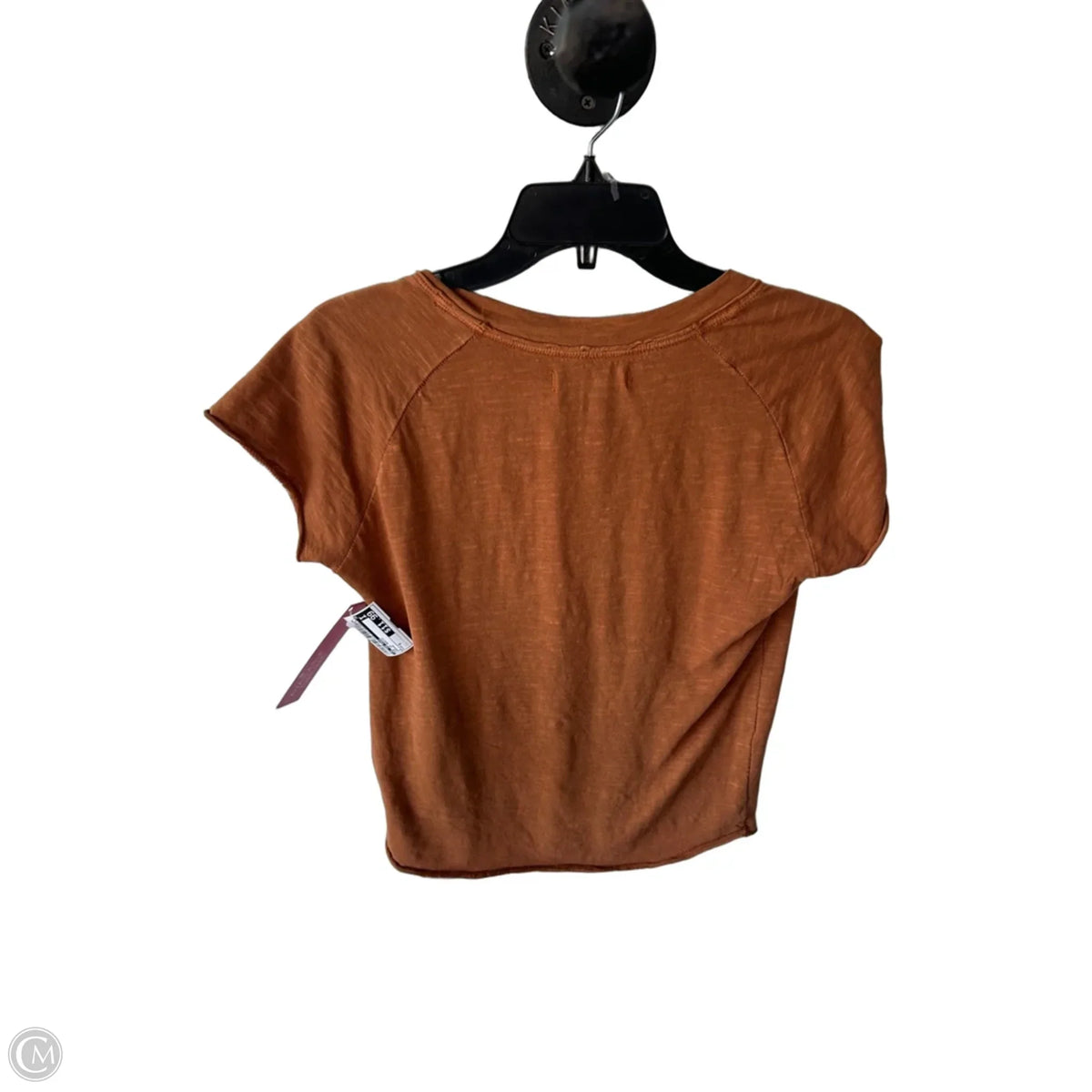 Top Short Sleeve Basic By We The Free In Orange, Size: S