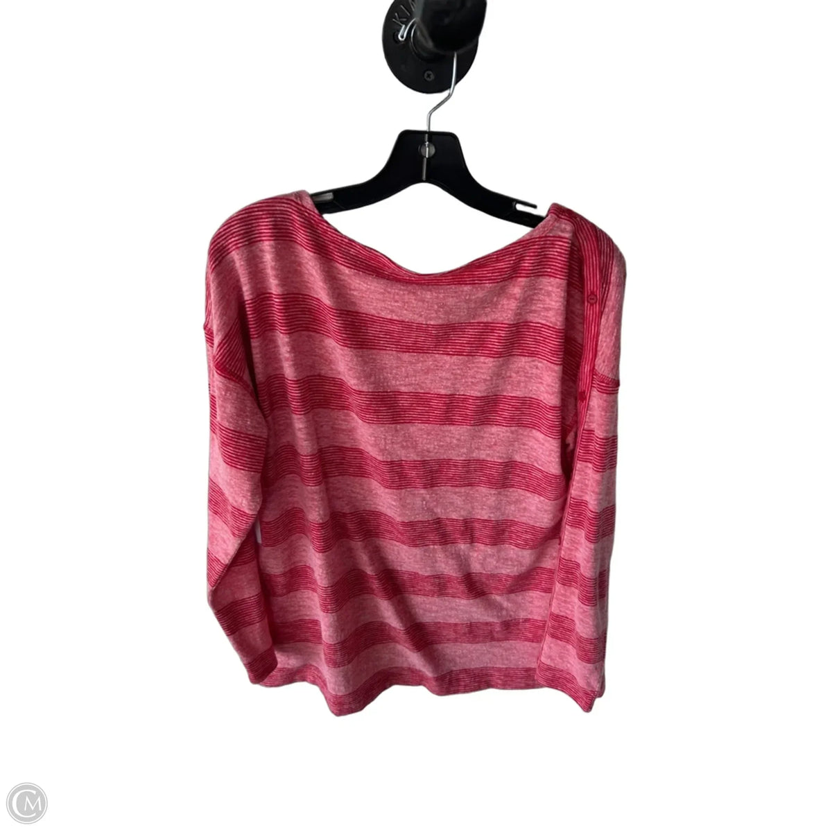Top Long Sleeve By Talbots In Red, Size: M