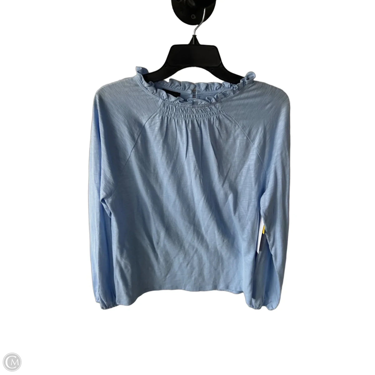Top Long Sleeve By Talbots In Blue, Size: L