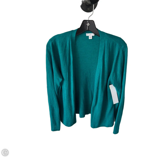 Sweater Cardigan By J. Jill In Blue, Size: S