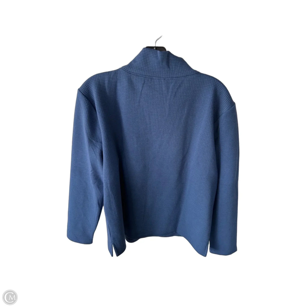 Top Long Sleeve By Talbots In Blue, Size: M